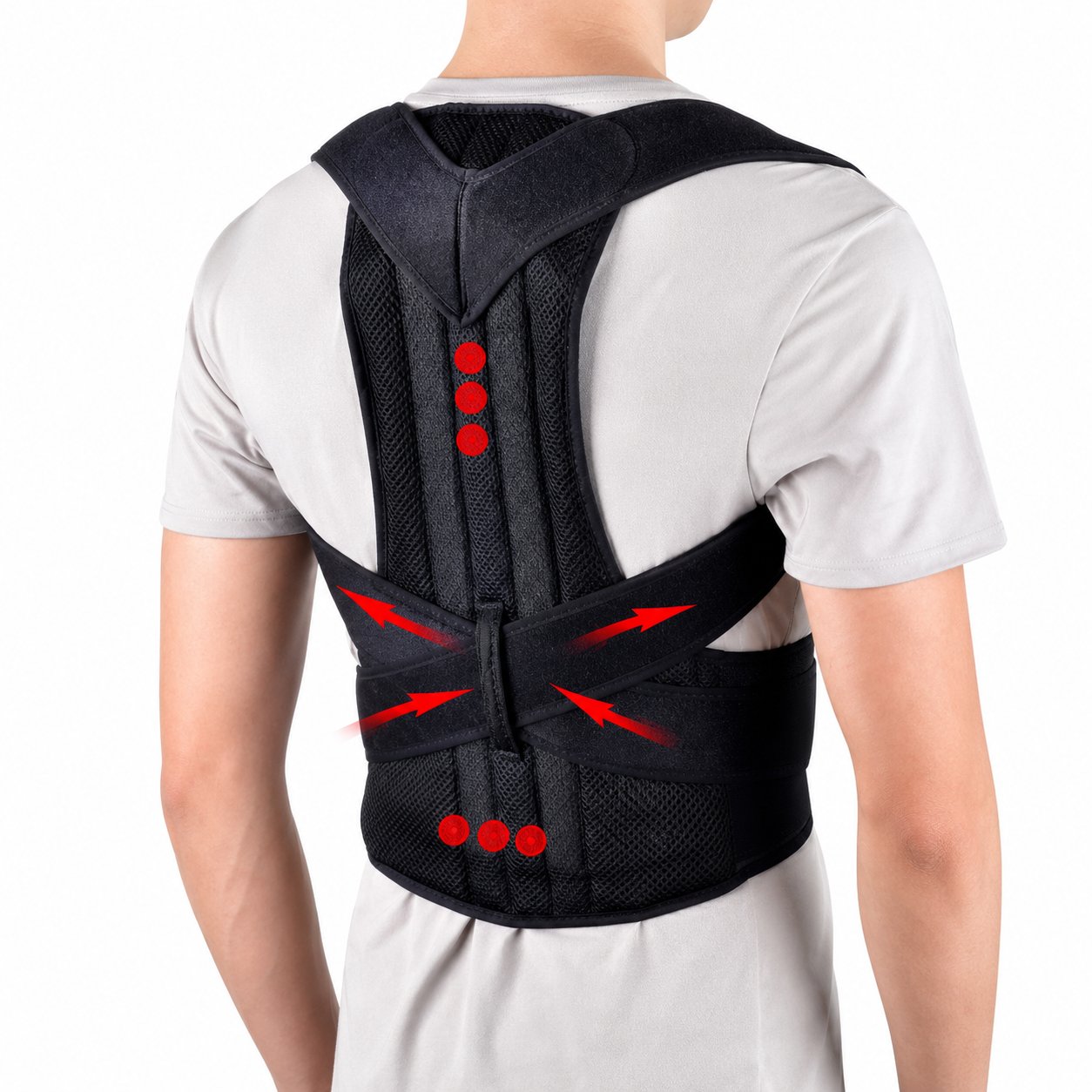 Back Posture Corrector Belt – Spine Support & Pain Relief for Men & Women