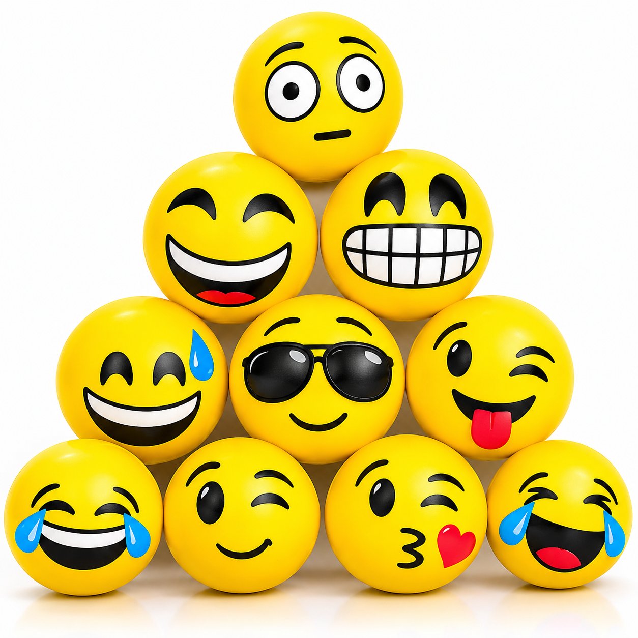 Stress Ball Emoji Squeeze Ball Exercise Stress Ball