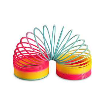 Rainbow Spring Toy - 6 Inch