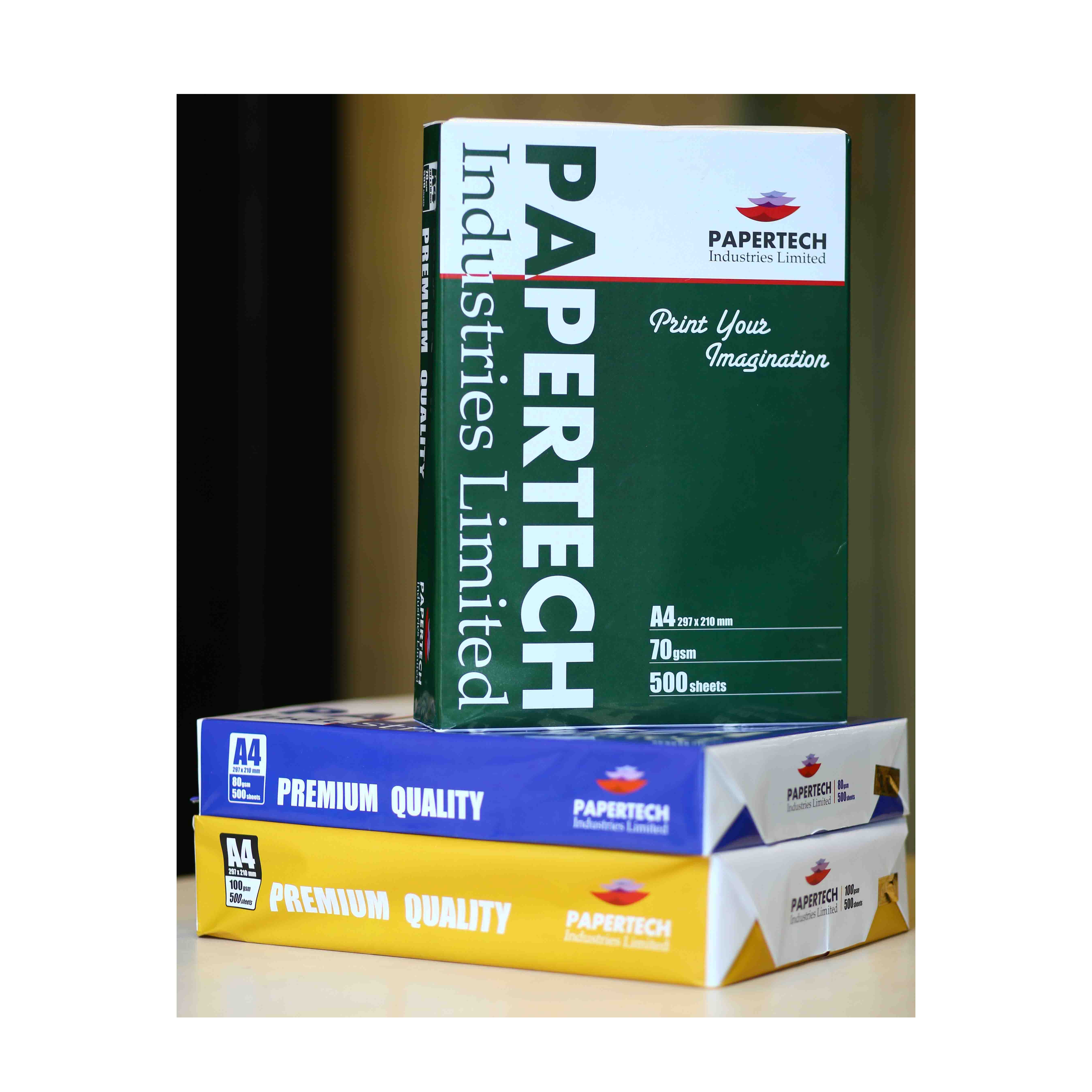 A4  Ppaertech 70 GSM 1 Ream %00 Sheets