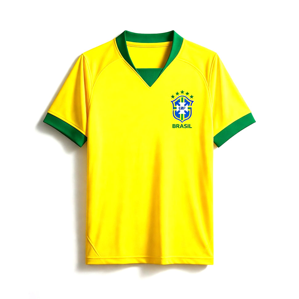Brazil Football Team Home Jersey
