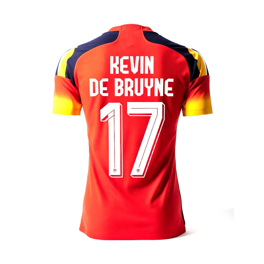 Kevin De Bruyne (Belgium #17) National Team Jersey