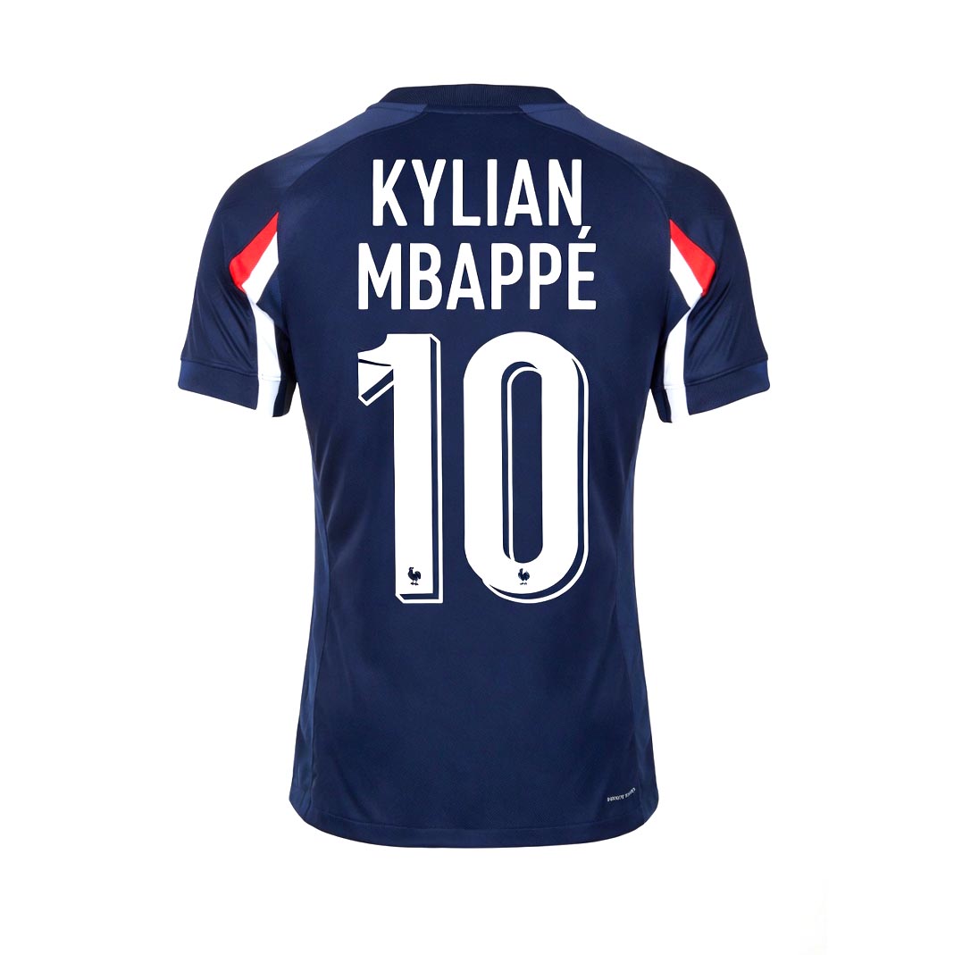 Kylian Mbappé (France #10) National Team Jersey