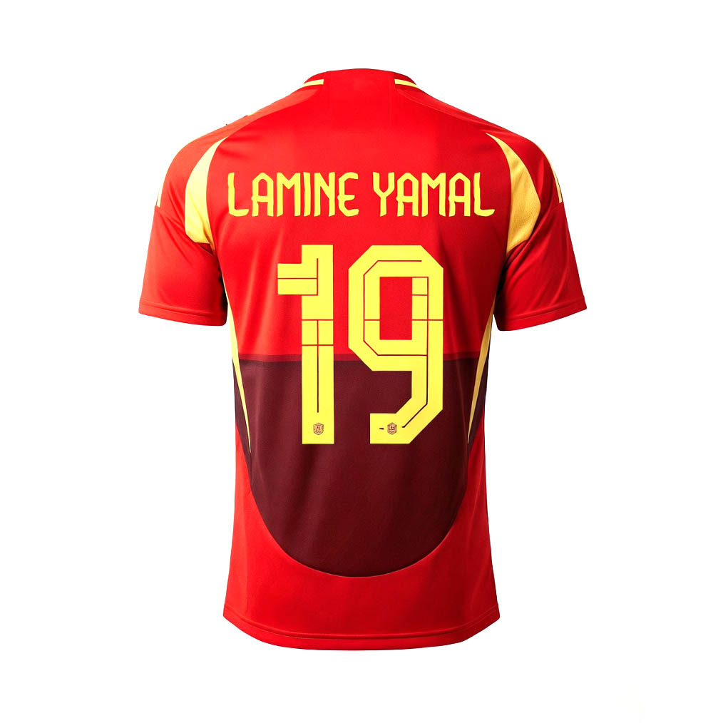 Lamine Yamal (Spain #19) National Team Jersey