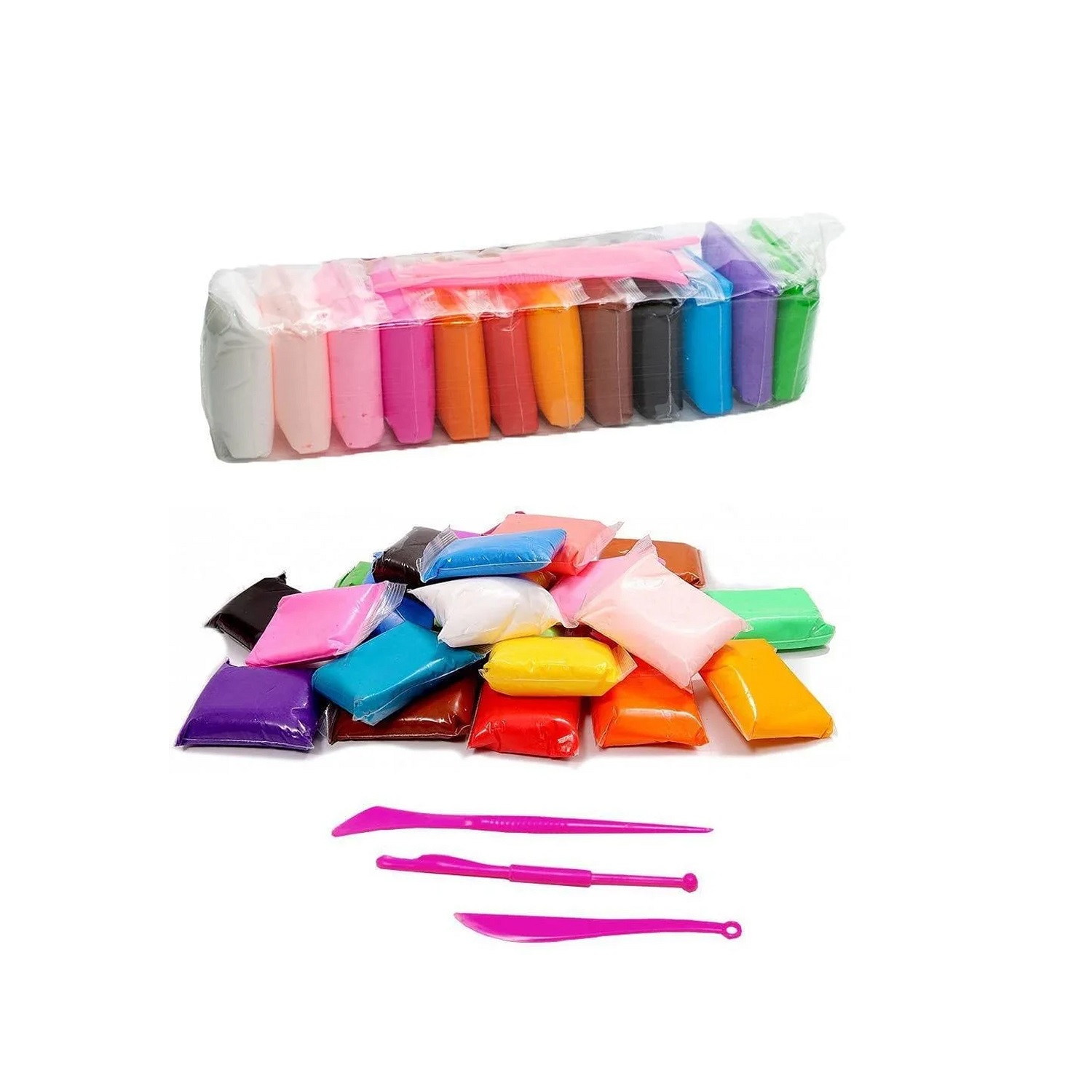 12 Pcs Set Clay Air Dry Polymer 12 Color