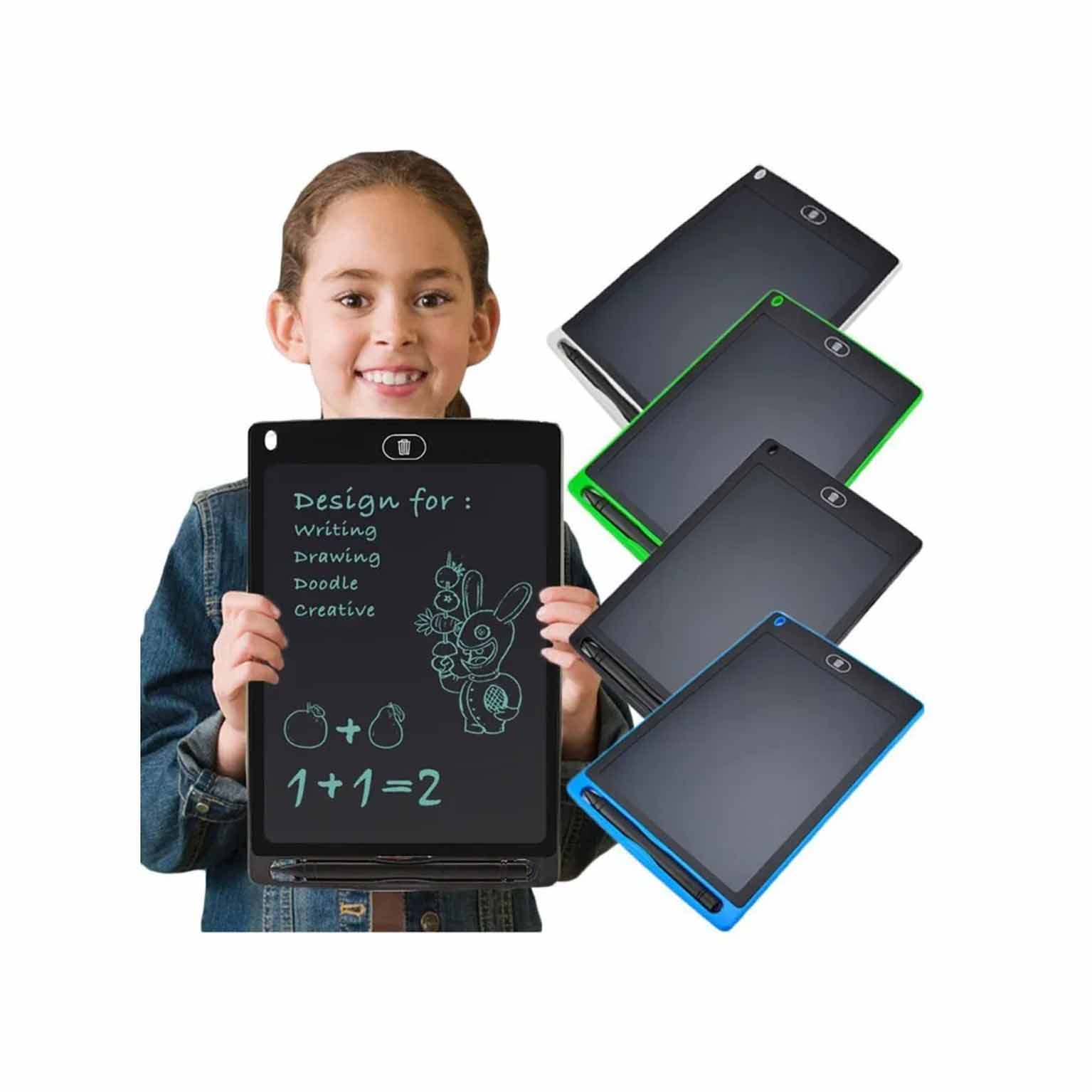 LCD Writing Pad 8" 12" For Kids