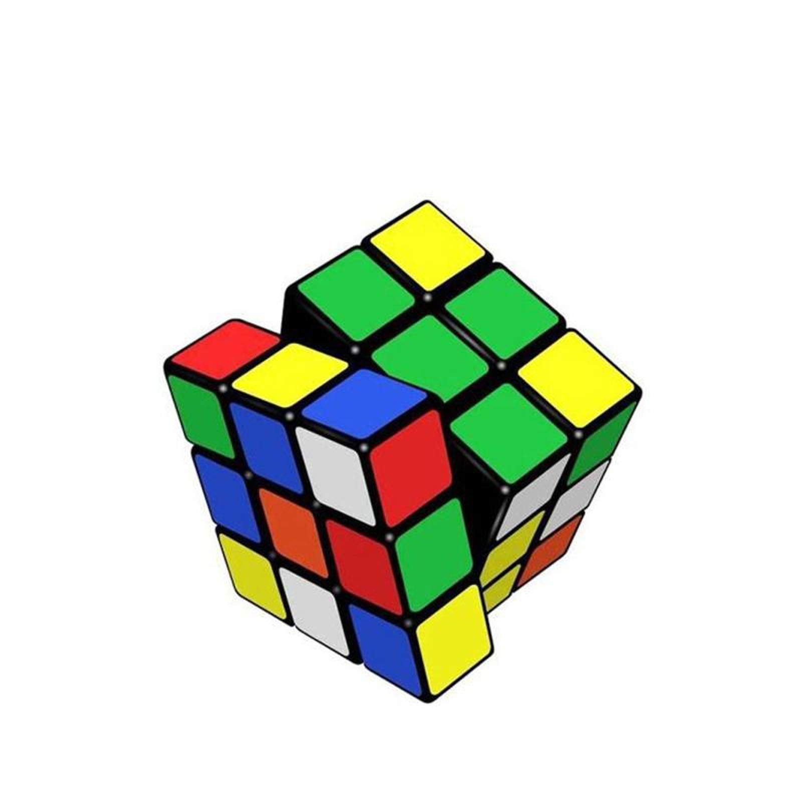 Multi-Color Plastic Rubik's Cube