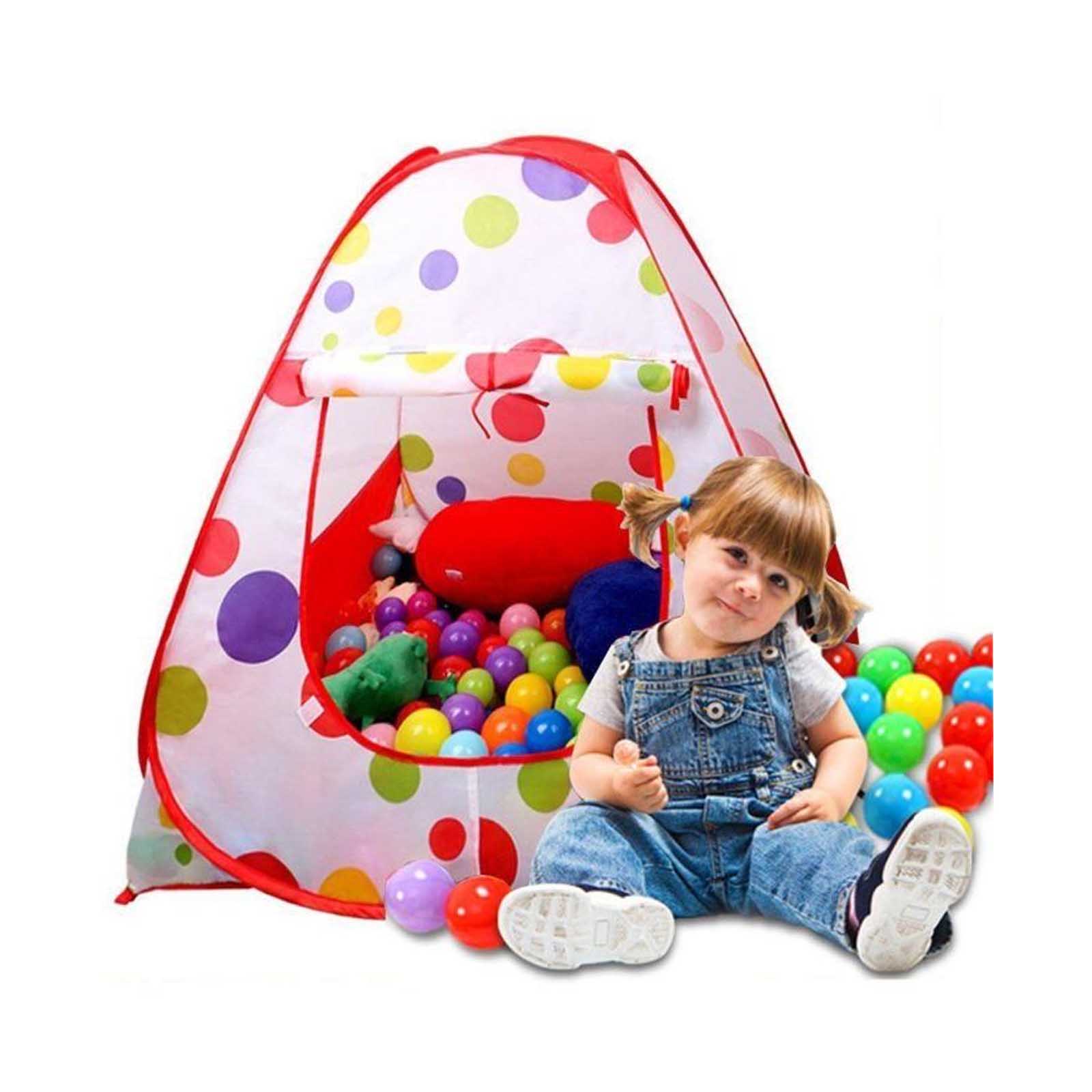Baby Tent Play House for Kids With 50 pcs plastic balls