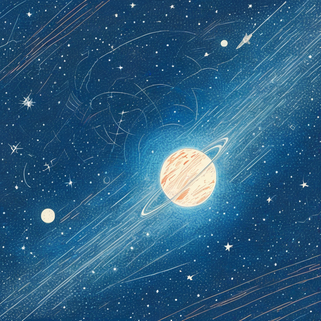 APOD: 2026 August 11 – Six Moons of Saturn