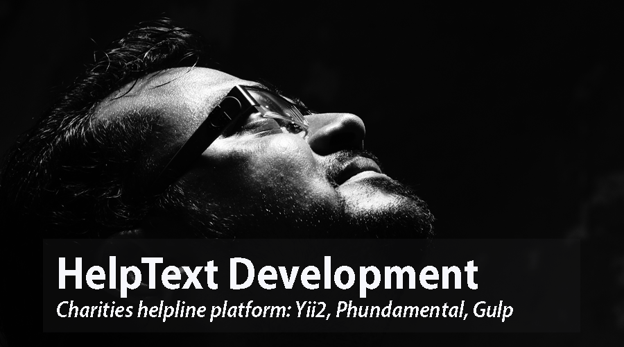 Yii2, Phundament, helptext, Less and Gulp 