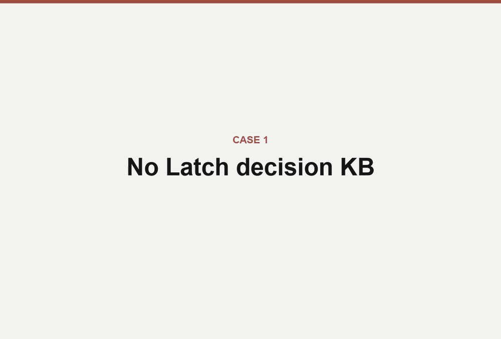 latch catching a coding agent before it revives a rejected project decision