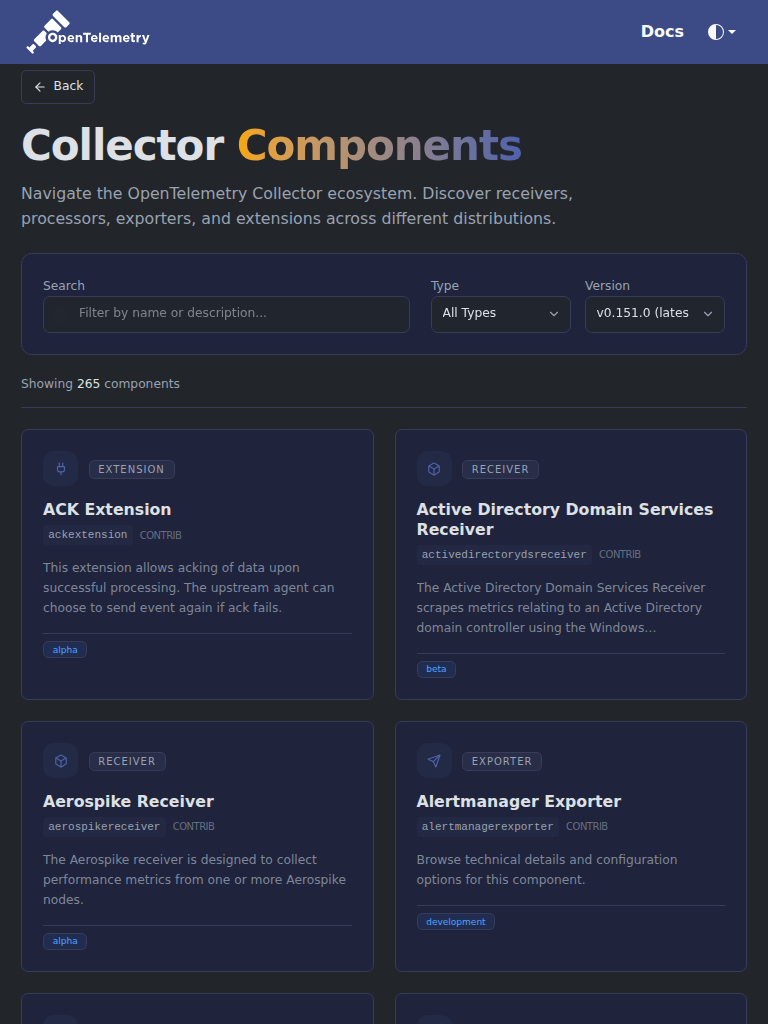 collector-list tablet dark