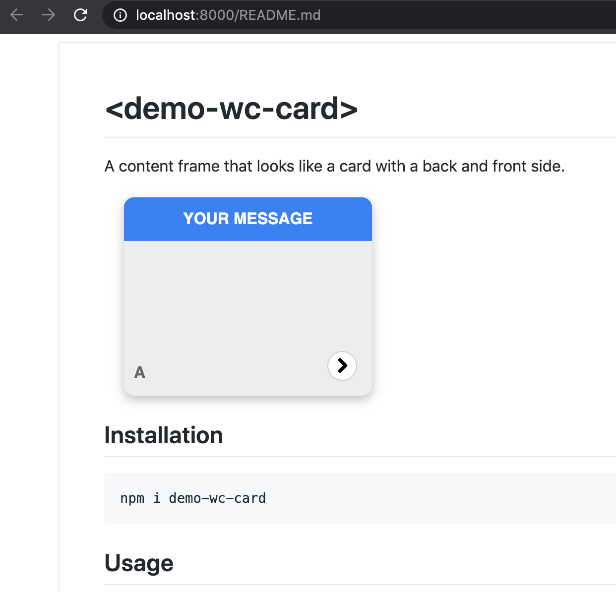 es-dev-server screenshot