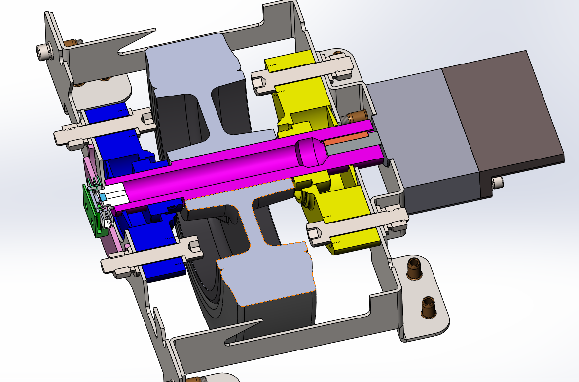 Wheel assembly step 2