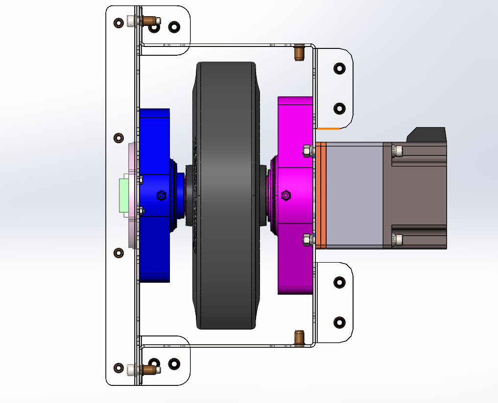 Wheel assembly step 3