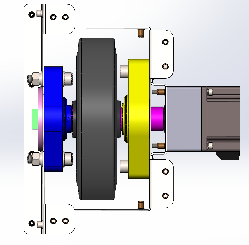 Wheel assembly step 4