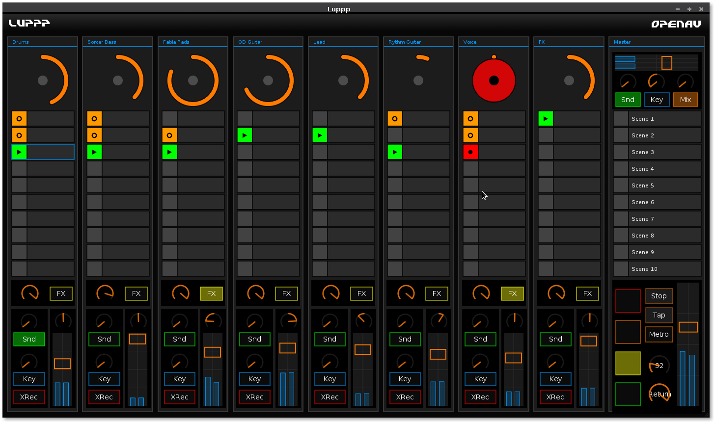 Luppp 1.2 Screenshot screenshot