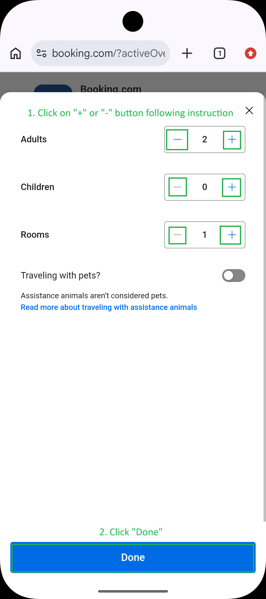 Booking Occupancy