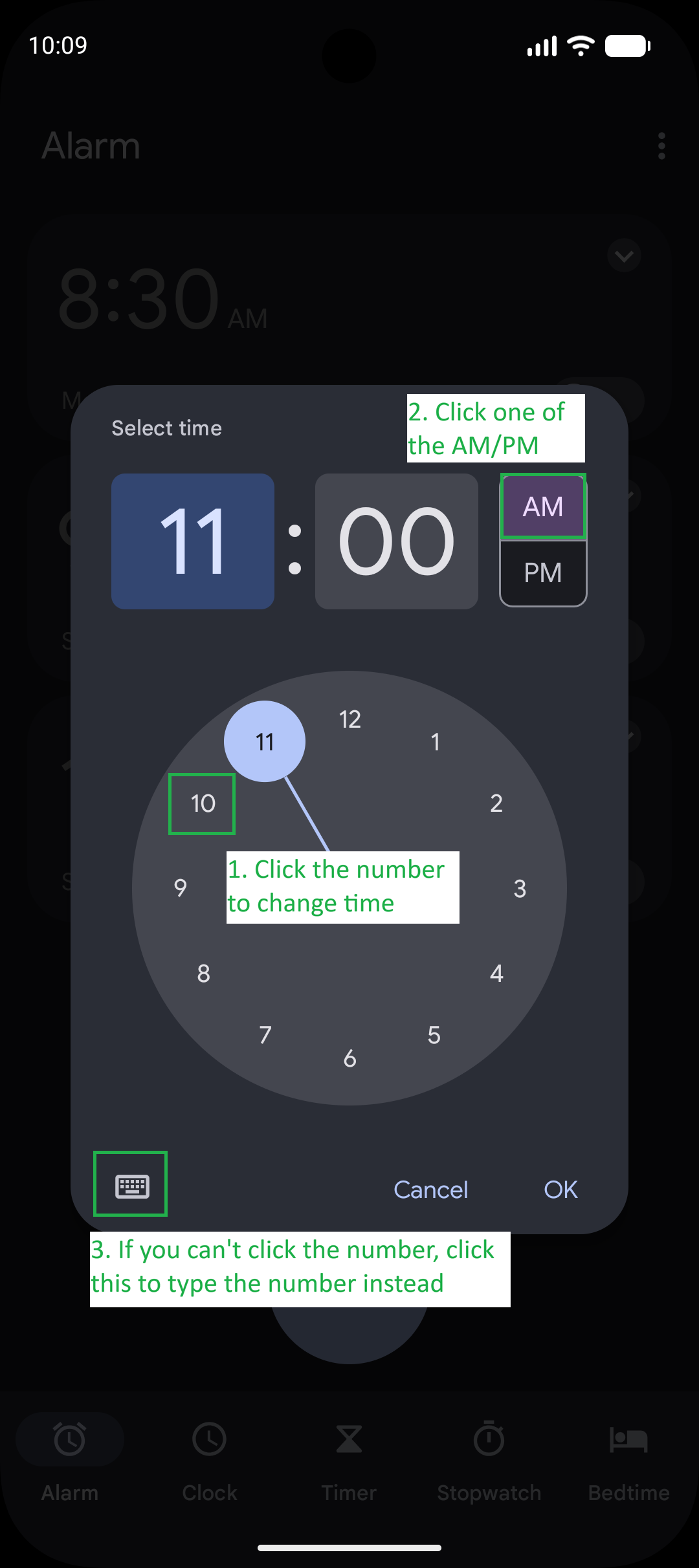 Alarm Time