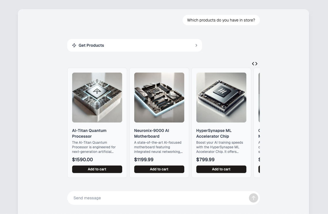 Conversational Assistant Demo