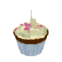 a birthday cupcake
