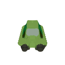 a car that looks like an avocado
