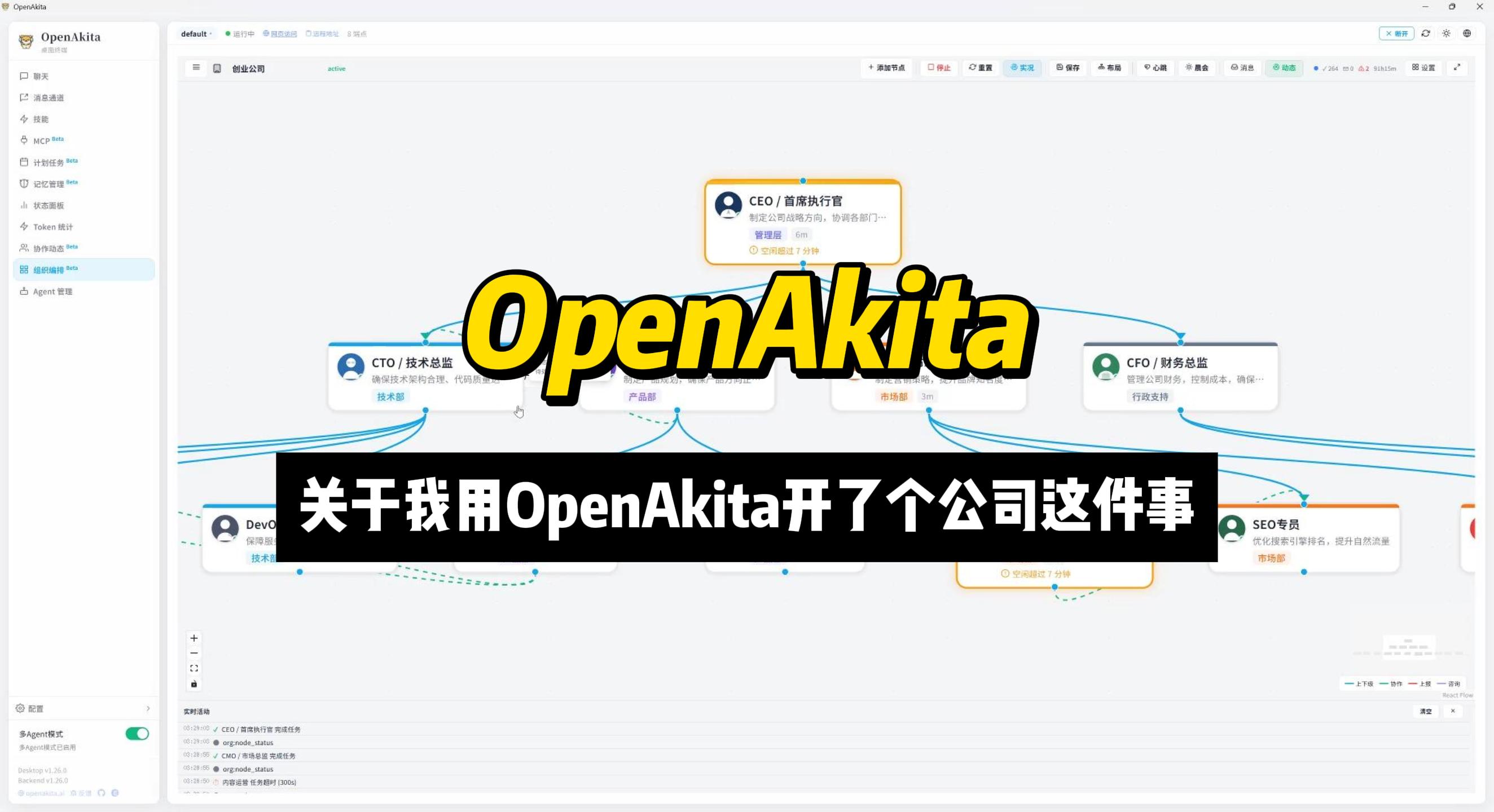 ▶ Watch Organization Orchestration Demo