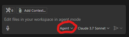 Agent Mode Enabled