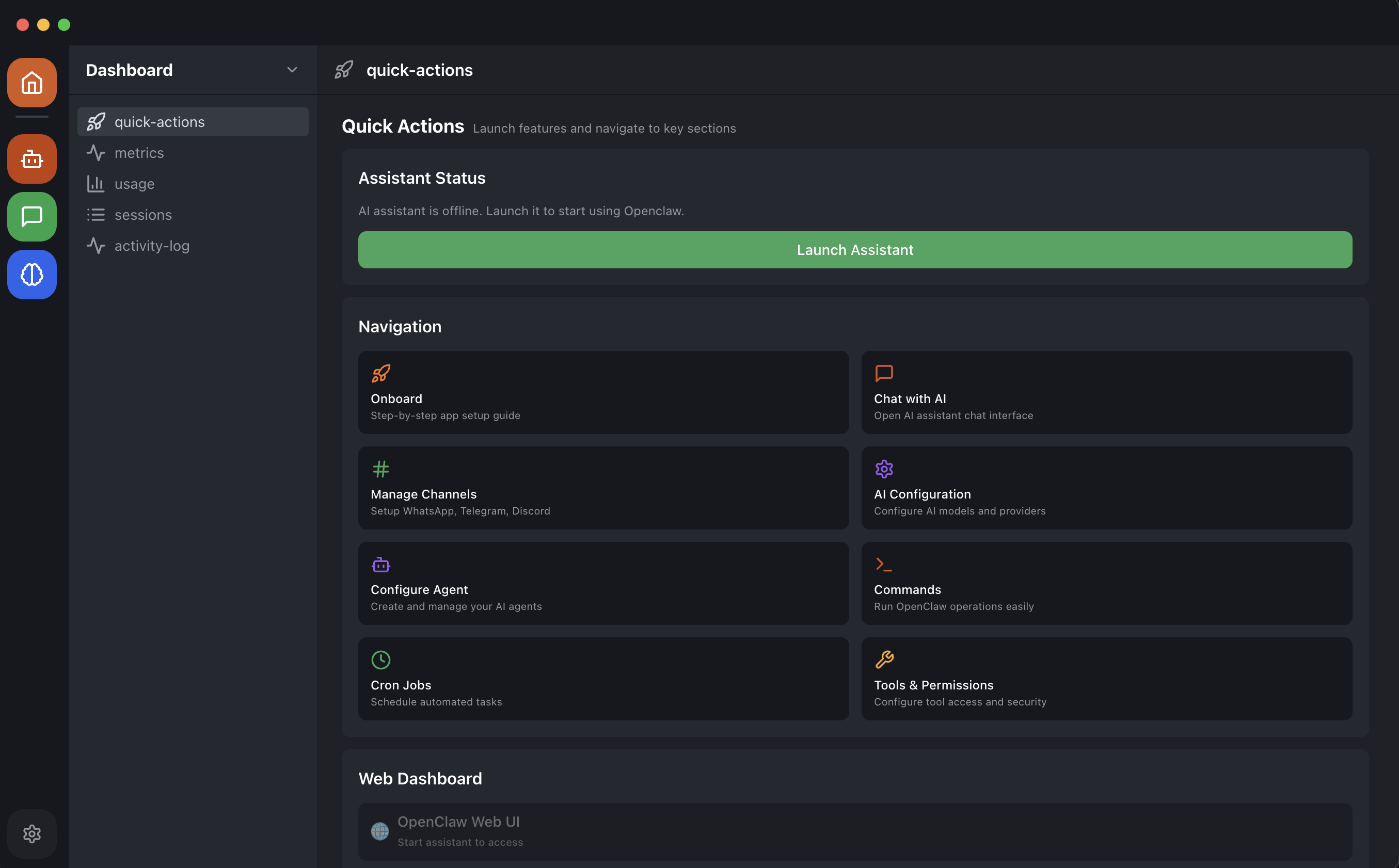 OpenClaw Easy Dashboard