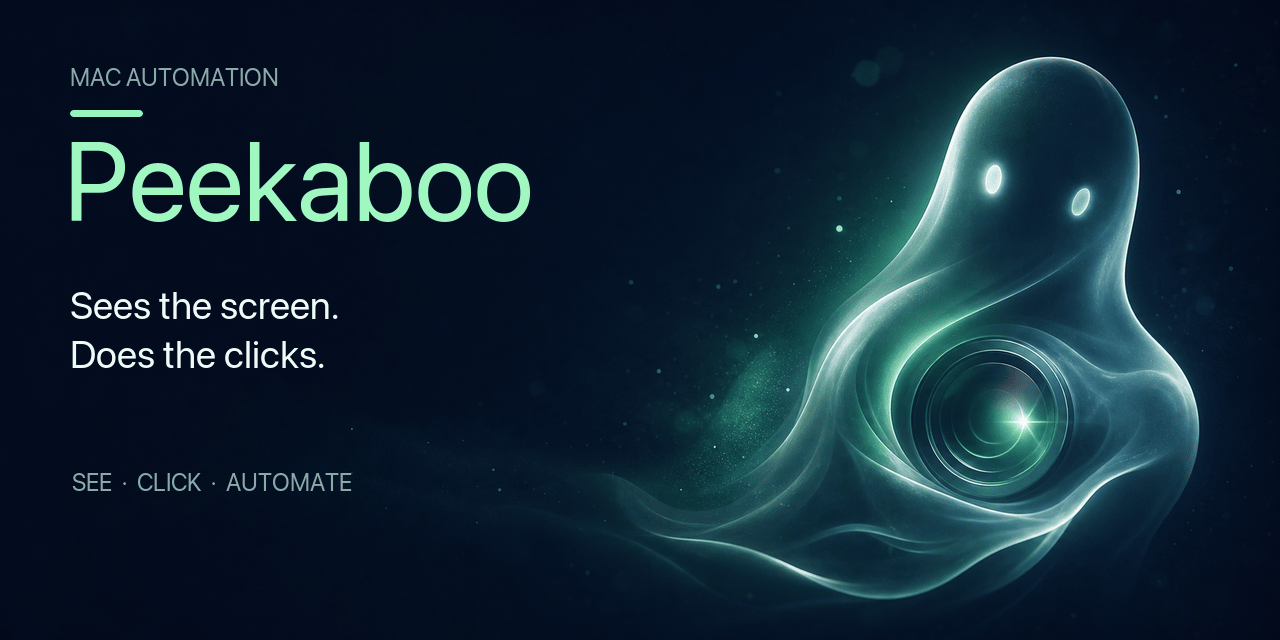 Peekaboo banner