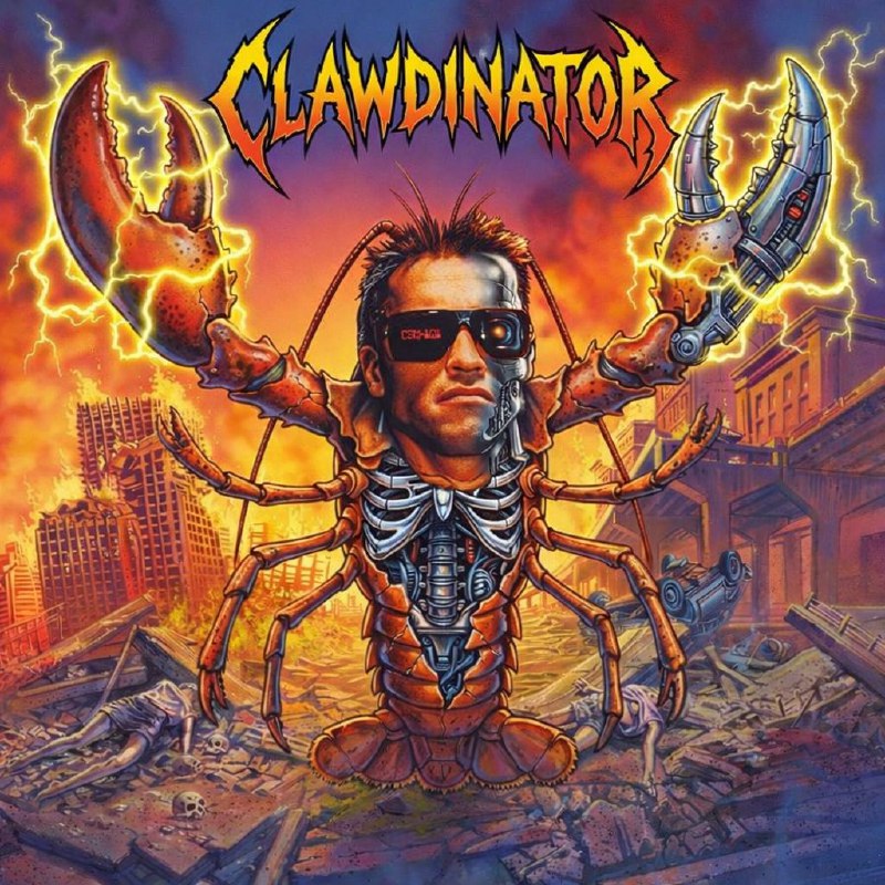 CLAWDINATOR - Cybernetic crustacean organism, living tissue over metal endoskeleton