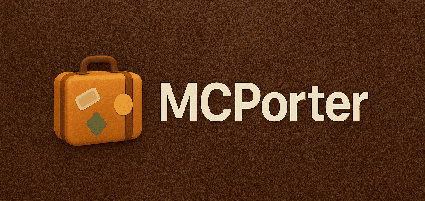 MCPorter header banner
