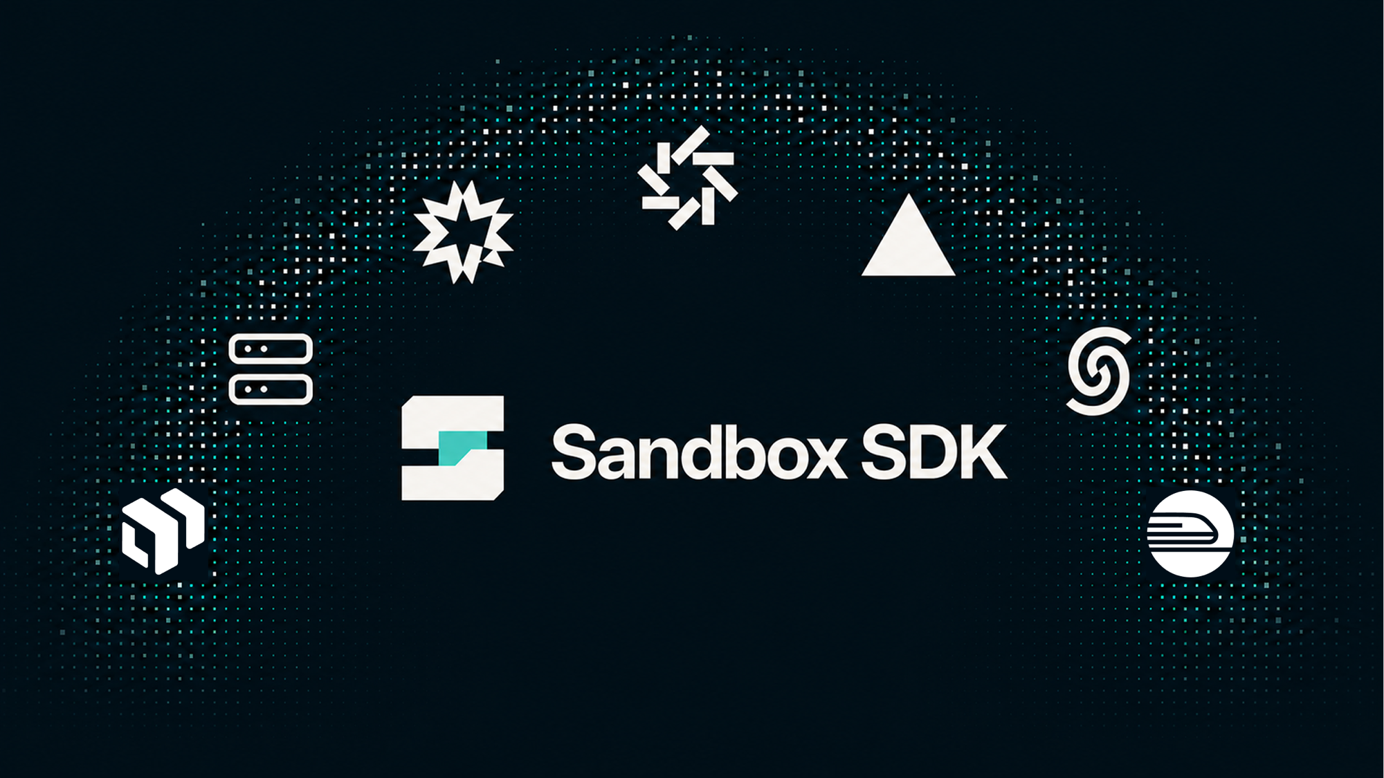 Sandbox SDK with supported provider logos