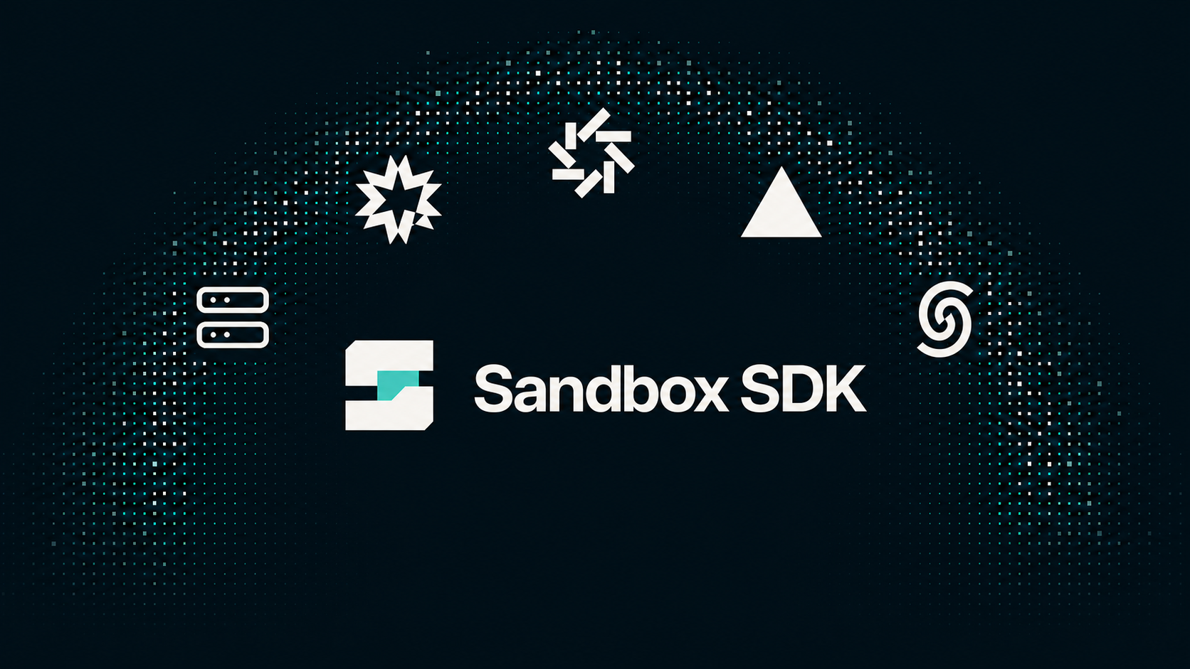 Sandbox SDK with supported provider logos