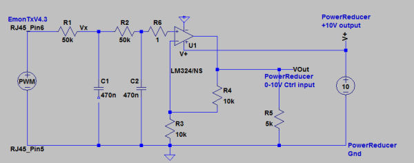 LT Spice circuit diagram