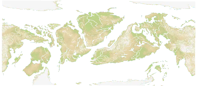 Miniature officielle OpenFront de Dyslexdria montrant un monde large et fragmenté