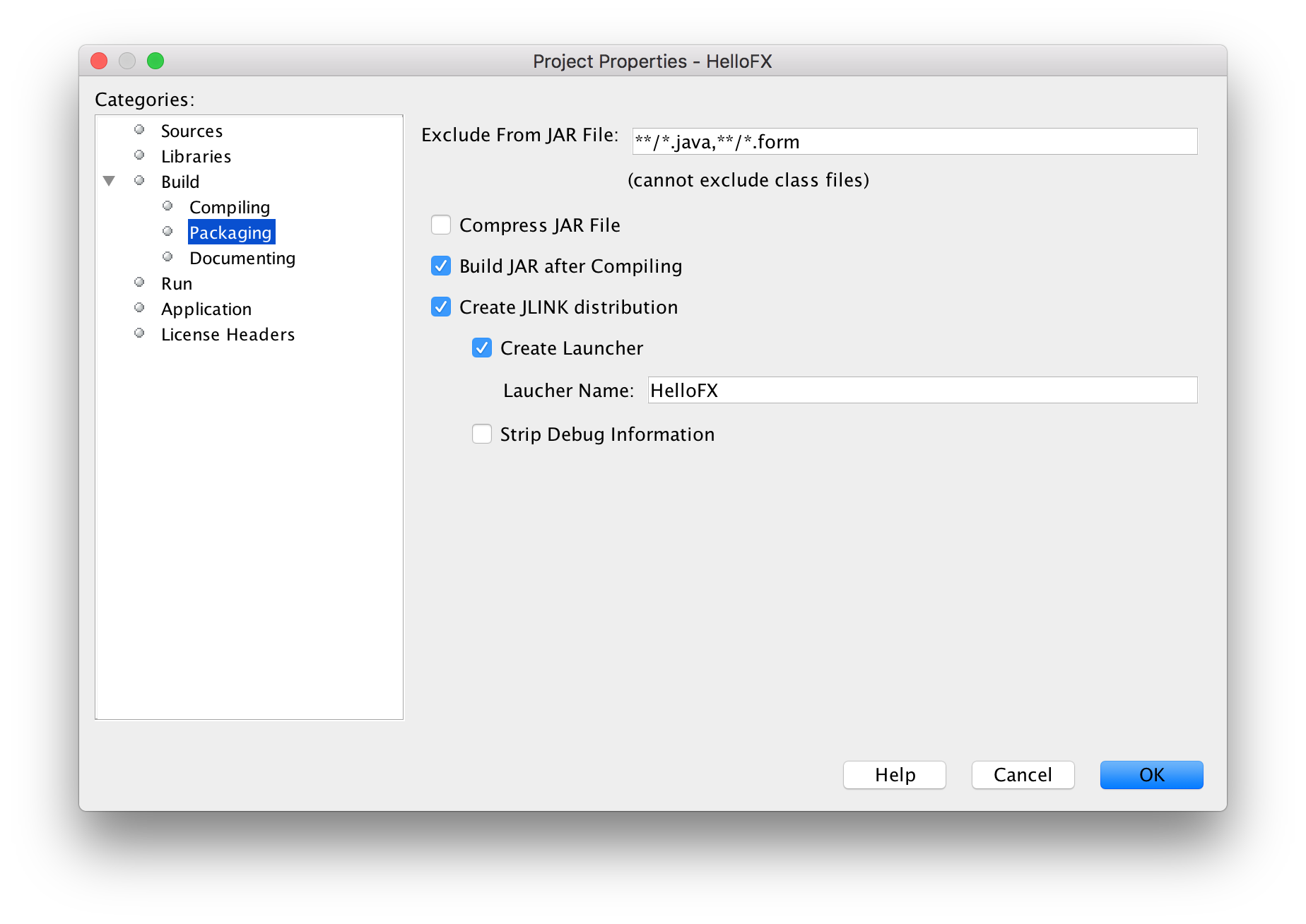 jlink task
