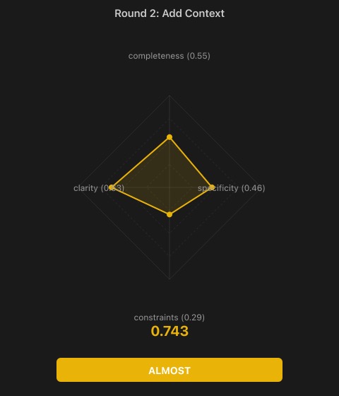 Round 2: ALMOST (0.67)