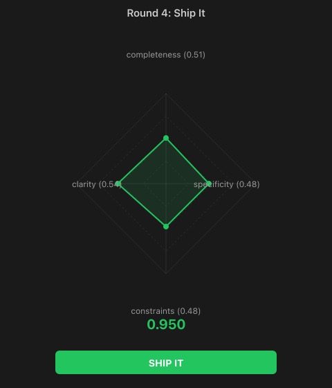 Round 4: SHIP IT (0.95)