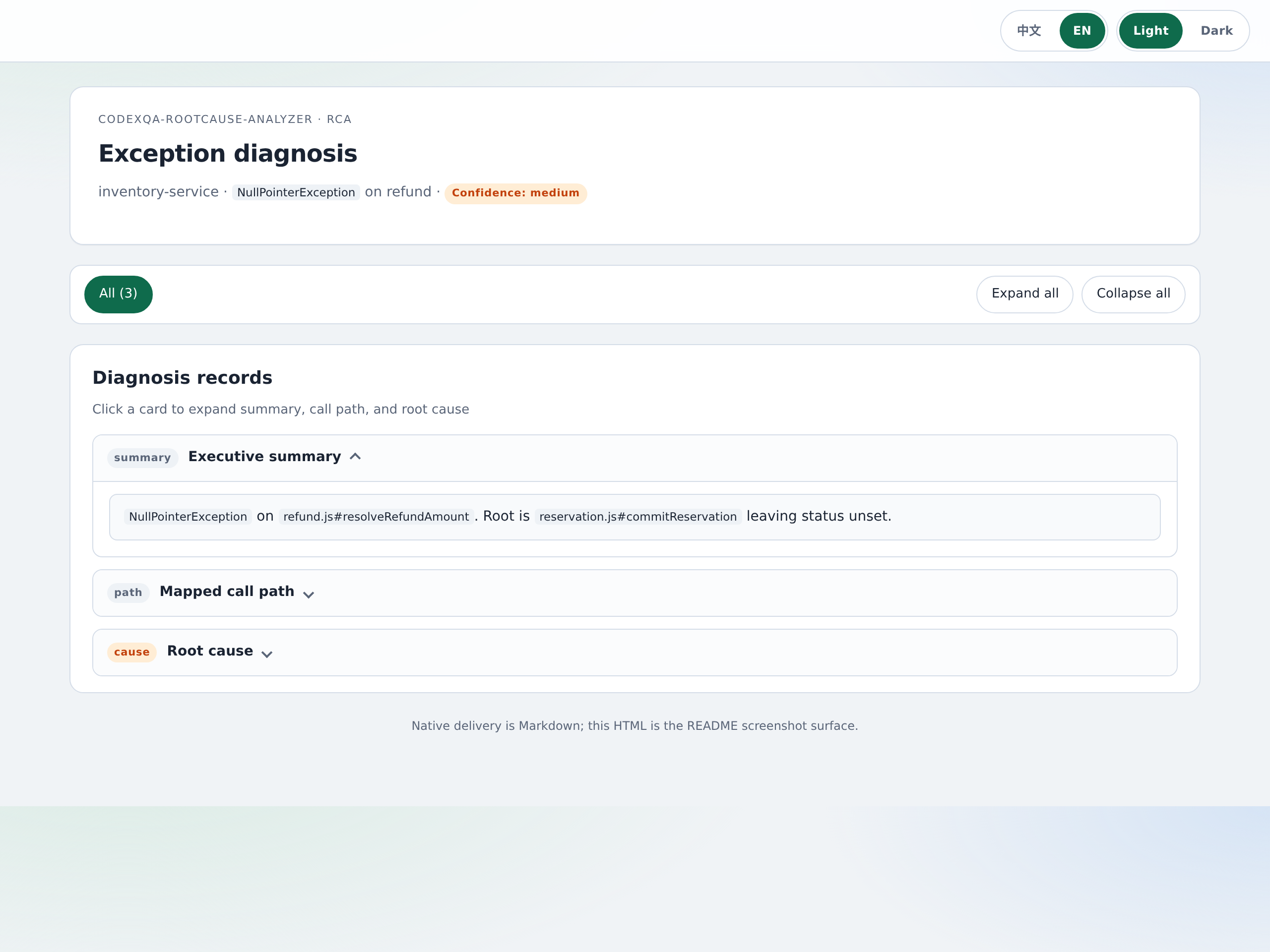 codexqa-rootcause-analyzer English RCA report