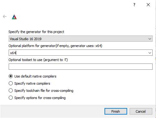 CMake Configure step