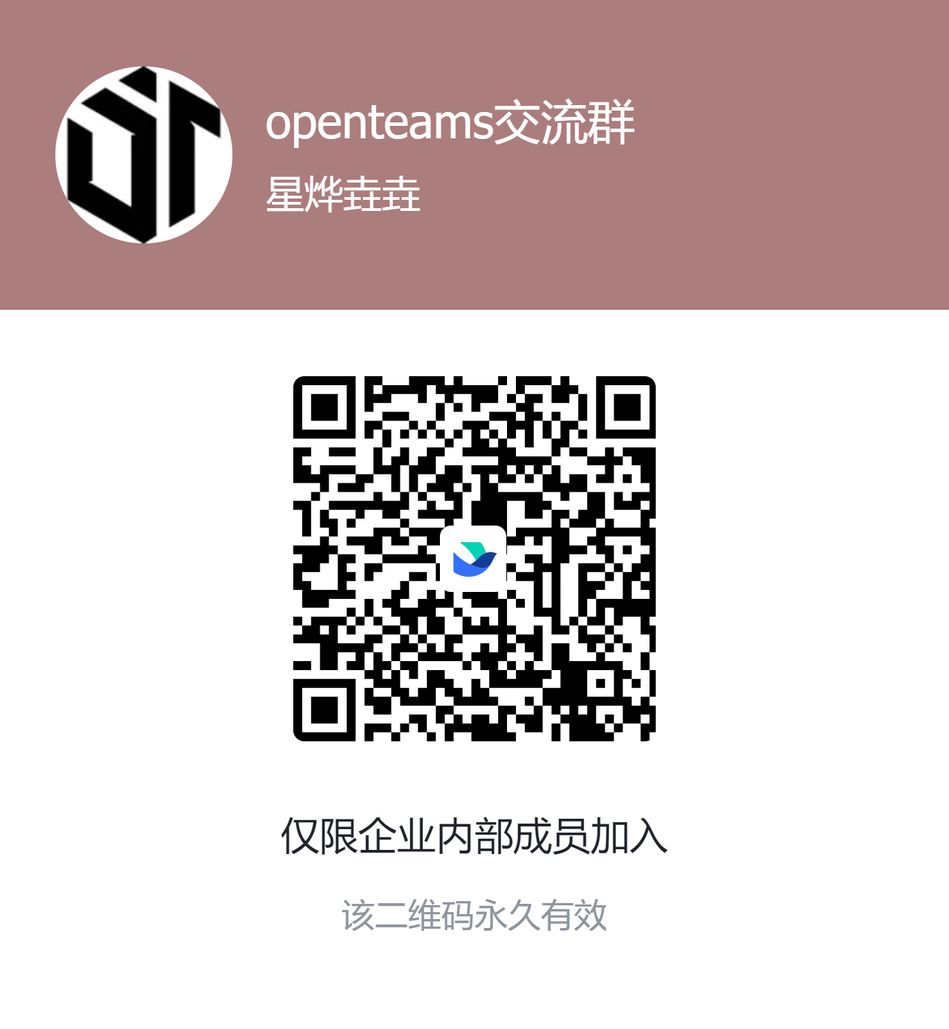 OpenTeams Feishu/Lark community group QR code
