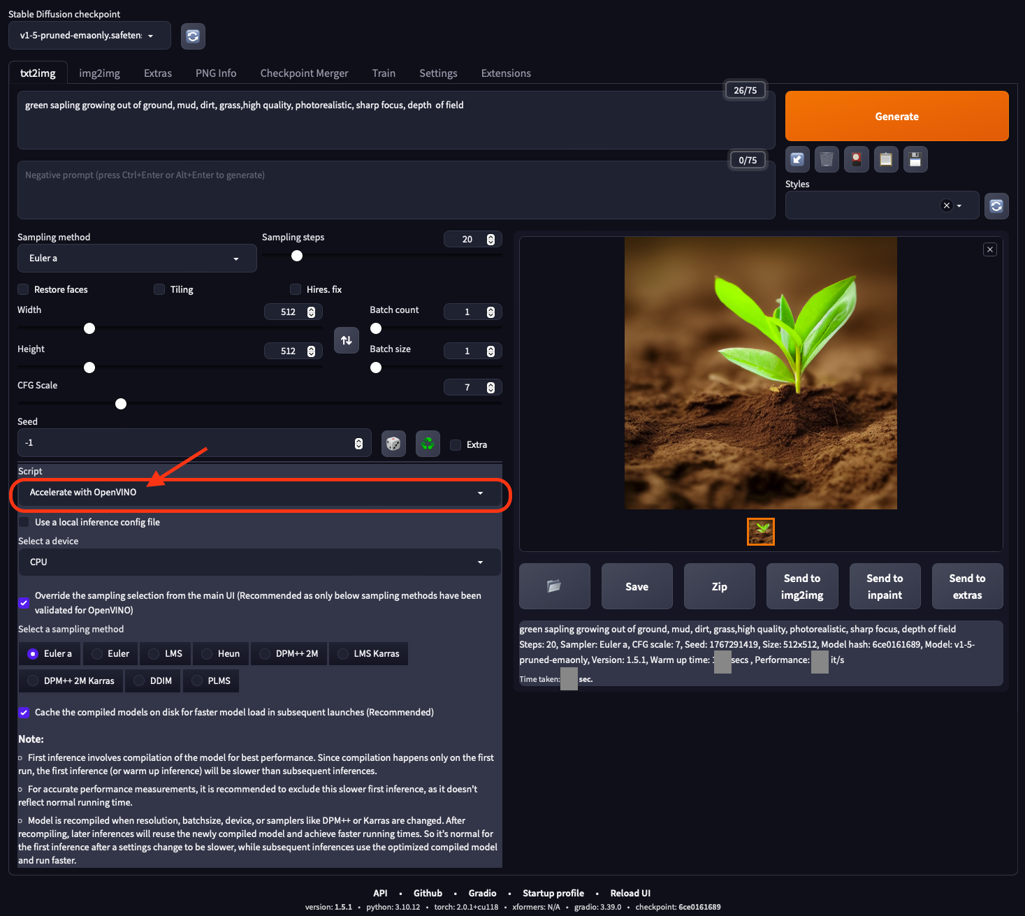 Stable Difussion Native On Window With OPENVINO : R/IntelArc