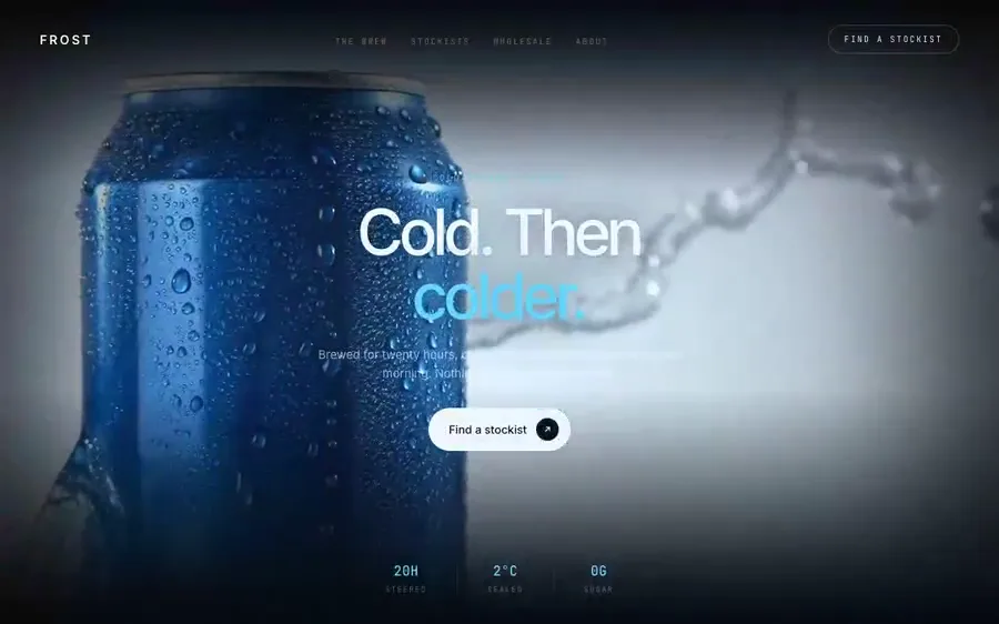 Frost — cold brew hero