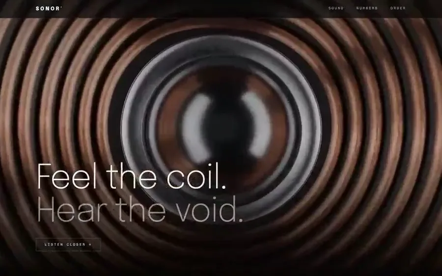 Sonor — audio lab hero