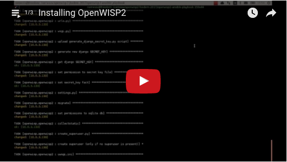 Installing OpenWISP2