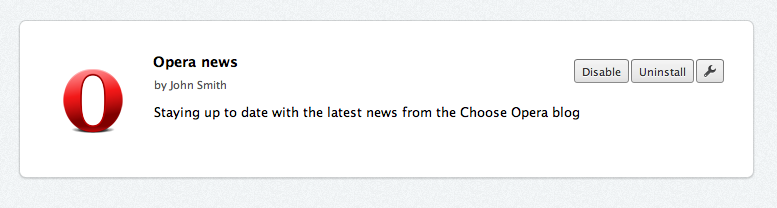 Extension details taken from the config.xml file.