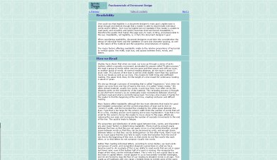 Page on 24 inch screen