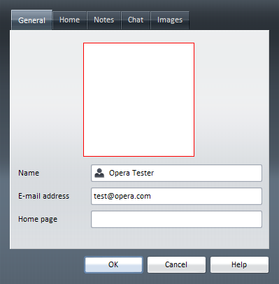 Web image browser skin
