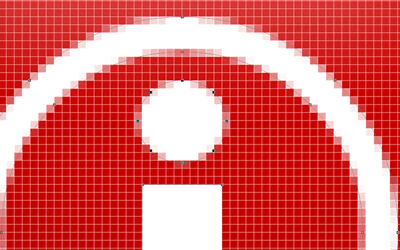 点の部分のアンカーポイントを選択して...